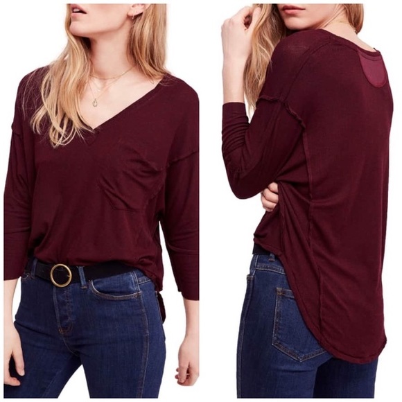 Free People Tops - nwt // free people golden gate slouchy tee